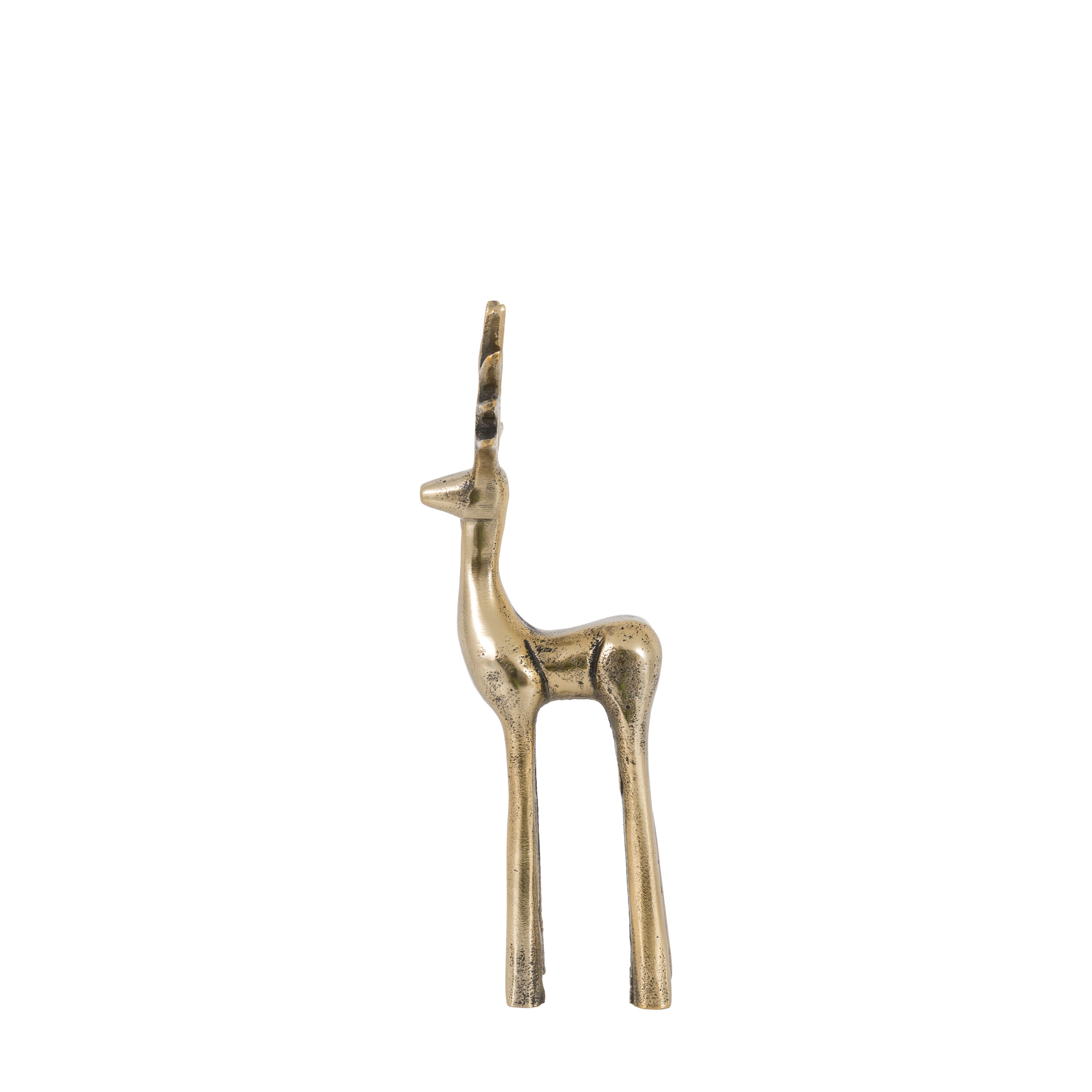 Stag Antique Gold Decoration